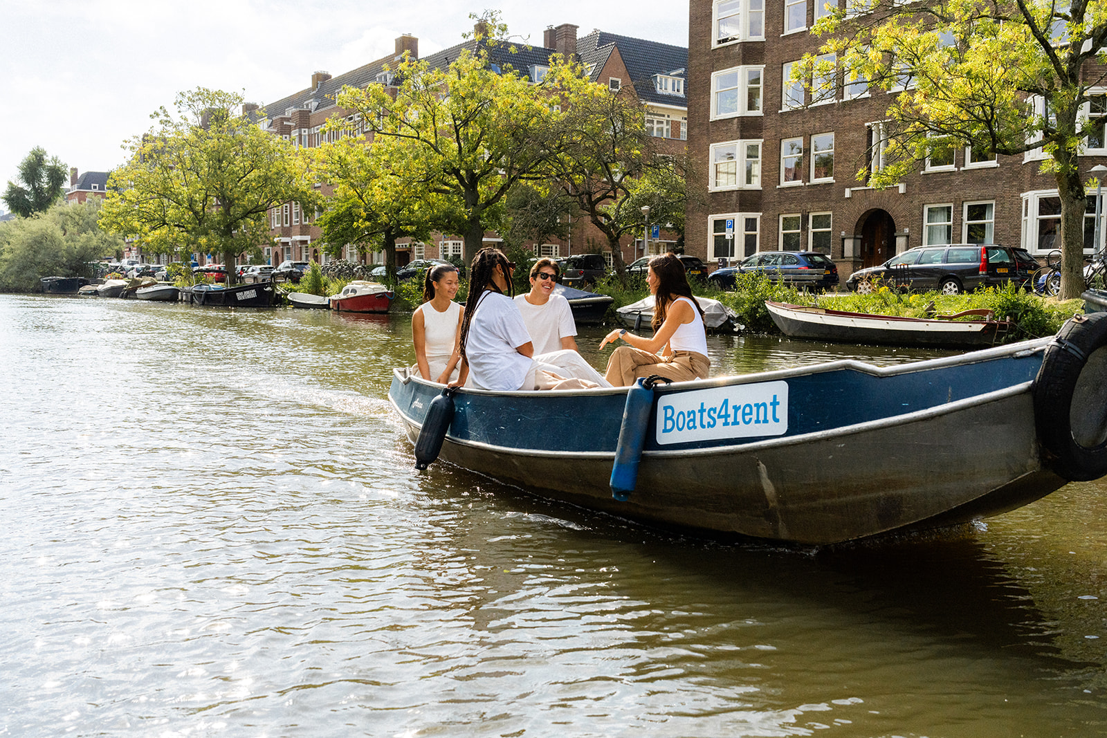 Naviguer sur les canaux d'Amsterdam