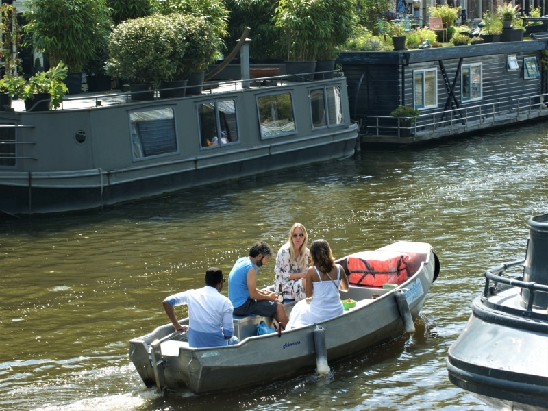 Location de bateau Amsterdam sur les canaux
