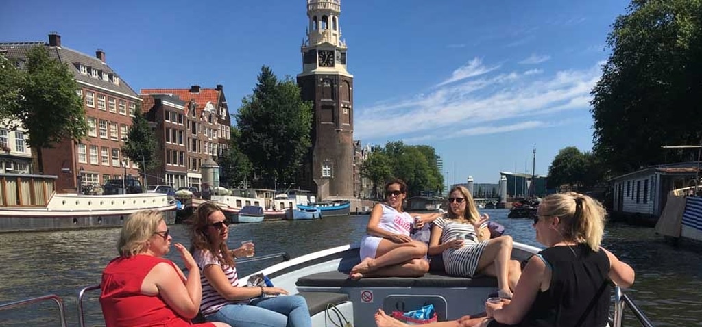 Promenade en bateau Amsterdam canaux